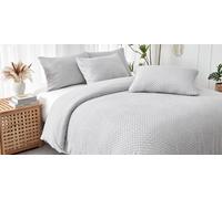 GAVENO CAVAILIA Luxury Franklin Duvet Cover Set in Grey | Size: Super King GAVENO CAVAILIA Grey Super King