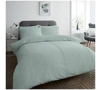 Gaveno Cavailia Luxury Quality Dulwich Duvet Cover, Easy Care Soft & Cosy Quilt Bedding Set, Super-King Size, Duck-Egg, Polyester, 50% Cotton