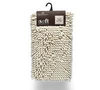 GAVENO CAVAILIA Miami Chenille Loop Bath Mat in Ivory GAVENO CAVAILIA Ivory Bath Mat