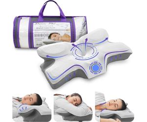 GAVENO CAVAILIA Re Active Orthopedic Pillow in White GAVENO CAVAILIA White