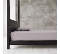 Gaveno Cavailia Super Soft Plain Dyed Diamond Deep Fitted Sheet [ Super King - Grey ]