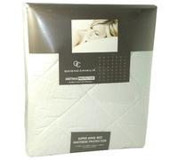 Gaveno Cavalia Extra Soft QUILTED MATTRESS PROTECTOR White Super-King