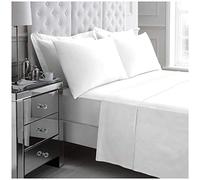 Gaveno Cavalia Soft and Luxurious 200 Thread Count Egyptian Cotton FITTED Sheet White King