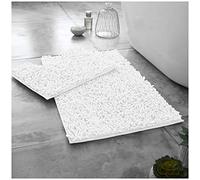 Gaveno Cavalia Super Absorbent 2 PIECE LOOP BATH SET White