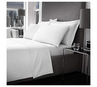 Gaveno Cavalia Super Soft 400 Thread Count Egyptian Cotton FITTED SHEET White Single