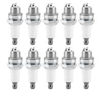 Gavigain 10Pcs Spark Plugs,FS20, 48, 52, 62, 150, 151, 160, 180, 200, 202, FS220, 280, 360, 420 Spark Plugs for Chainsaw Power Cutter Saw Resistor Spark Plugs Replaces for BG65, BG85C