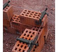 Gavigain 2PCS Brick Liner Runner, Wire Drawer Bricklaying Tool Leveling Measuring Tool Engineering Accessory Masonry Tools