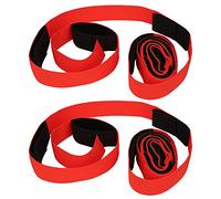 Gavigain 2Pcs Fun Outdoor Sports Multi-Player Activities Giant Footstep Tram Padfoot Game