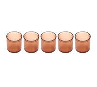 Gavigain 500Pcs Queen Rearing Cell Cups,Queen Rearing Honey Bee Beekeeping Supplies,Queen Rearing Cell Cup,Plastic Bee Feeding Tools for Apiculture Beekeeper (Brown)