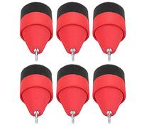 Gavigain 6pcs 6.2mm EVA Sponge Arrowheads Broadheads Tips Archery Hunting CS Activities Suit for Kids Home Outdoor