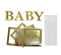 Gavigain Baby Shower Balloon Box Golden Transparent Safe Harmless Clear Baby Boxes for Party Decoration Indoor Outdoor