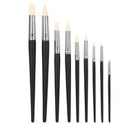 Gavigain Clay Sculpting Tool Set 9pcs Rubber Head Sculpture Tools Shapers Accessory for Carving Modeling Lightweight Durable