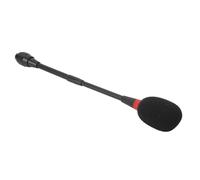 Gavigain Conference Microphone Gooseneck Microphone Boom Clear Sound Transmission 9.8 Inch 4-hole Straight Plug Boom Gooseneck Podium Microphone Suitable for Meeting Rooms