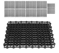 Gavigain Customizable PVC Aquarium Divider, Socket Type Butt Connection, Fish Safe Material, Stable Support, for Fish, Shrimp, and Turtle Containers (Black)