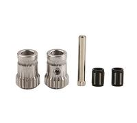 Gavigain Dual Drive Gear Kit, Hardened Steel, RNC Nano Coating, Wear, Accuracy Fit, Compatible with 3D Printers, for Extruder Upgrade