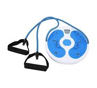 Gavigain Electronic Calorie Count Waist Plate with Clock Function for Home Workouts Blue Color