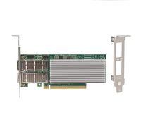 Gavigain Gigabit Network Card,Enhance Your Network Speed with Gigabit Network Card - 100G SFP28 Fiber Optic NIC - PCIe 4.0x16 - E810 Original Chip - High-Performance Network Adapter
