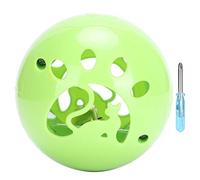 Gavigain Interactive Cat Toy, Flashing Lights, Bell, Sound, Timer, Sturdy ABS Material, Mental and Physical Stimulation for Cats (Green)
