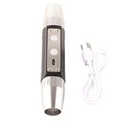 Gavigain Jade Flashlight, LED UV Flashlight Professional Gemstone Identification Light, Dx6 USB Rechargeable 6 Lights Expert Jade Flashlight Bright Torch for Jewelry Appraisal, Crystal Flashlight