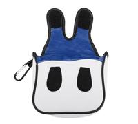 Gavigain Mallet Putter Cover Headcover Funny Soft Lining Anti Collision Golf Head Cover Driver Headcover for Square Club (Blue)