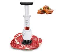 Gavigain Meat Injector Syringe, Meat Tenderizer with Stainless Steel Needle, Meat Injector Syringe for Beef, Lamb Chops, Pork Loin, Fish, Etc