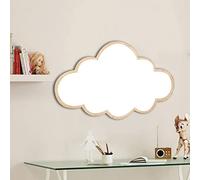 Gavigain Mirrors for Wall, Kids Room Mirror, Nordic Acrylic Decorative Mirror Wall Sticker Decal Children Kids Room Art Home Decor, Non Glass Mirror Sticker Decorative for Bedroom, Living Room(Clouds)