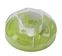 Gavigain Pet Maze Slow Food Toy Challenging and Stimulating Cat Treatment Maze Toy Dogs Cats Suitable Energetic Curious Cats, Plastic 30x11.5cm