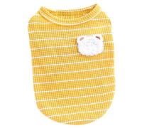 Gavigain Pet Vest, Lightweight Breathable Summer Clothes, Ultra Comfortable Fit, Chic and Trendy, for Small Breeds like Poodle, Yorkie, Bichon (l)