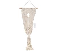 Gavigain Portable Hanging Pet Hammock, Cotton Rope, Sturdy Wood Frame, Comfortable, Lightweight, Space Saving Design for Cats and Small Dogs