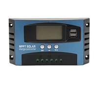 Gavigain Solar Charge Controller LCD Display Double USB Output Charging Management Multi Protection Low Heat Generation for Photovoltaic System (40A)