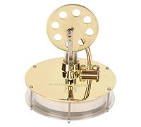 Gavigain Stirling Engine Motor Model Low Temperature D2 Golden Zinc Alloy Stainless Steel Educational Electricity Power Generator Model for Children's Science Projects