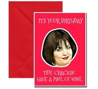 Gavin and Stacey "NESSA TIDY CRACKING" Funny Birthday Card - British Comedy Greeting Card - A5 Standard Card with Envelope