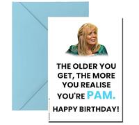 Gavin and Stacey You're Pam Birthday Card - Fun TV Show Quote - A5 Standard Card with Envelope