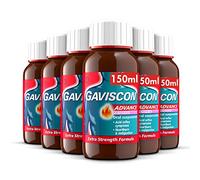 Gaviscon Advance Extra Strength Heartburn & Indigestion Liquid, Aniseed Flavour, 150ml, Pack of 6