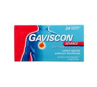 Gaviscon Advance Mint Chewable 24 Tablets
