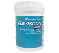 Gaviscon Advance Chewable Tablets – Mint – 60 Tablets