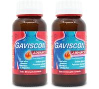 Gaviscon advanced aniseed flavour heartburn 2x150ml EXP 04/26