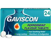 Gaviscon Core Peppermint 250mg 24 Tablets