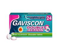 Gaviscon Double Action Heartburn & Indigestion Mint Flavour Tablets x24