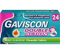 Gaviscon Double Action 24 Tablets 24 Tablet
