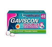 Gaviscon Tablets Double Action Chewable Mint - Pack of 48