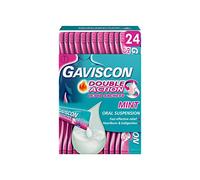 Gaviscon Double Action Liquid Sachets Oral Suspension - 24 x 10 ml