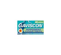 Gaviscon Peppermint Flavour 48 Chewable Tablets