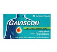 Gaviscon Peppermint Tablets 48