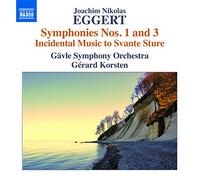 Gavle So/Korsten – Eggert: Symphonies 1 & 3 – NAXOS