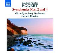 Gavle So/Korsten - Eggert:Symphonies Nos. 2 4