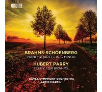 Gavle So/Martin - Johannes Brahms: Piano Quartet in G minor (orchestrated by Arnold Schoenberg), Hubert Parry: Elegy for Brahms