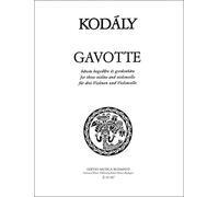 Gavotte für drei Violinen und Violoncello.