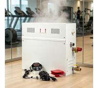 Gavscient Household Sauna Steam Generator Machine with Self Draining System 3 To 18kW Optional Fast Heating Wet Dry Steam Room Equip Reliable Durable System Setup Quality 15kw