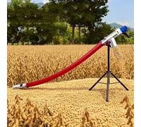 Gavscient Industrial Material Conveyor, Large Grain Suction Machine with Thick Hose, Electric Screw Auger, Efficiently Transfers Cement, Sand and Various Small Particle Grain 1500w-1.5M